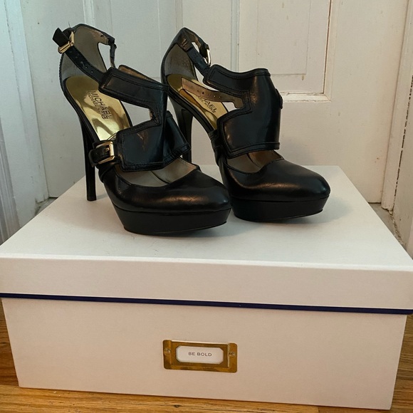 Michael Kors Buckle Stilettos - Picture 2 of 5